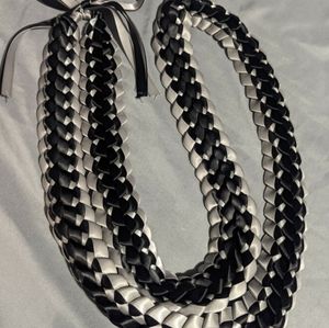 Double Braided ribbon lei